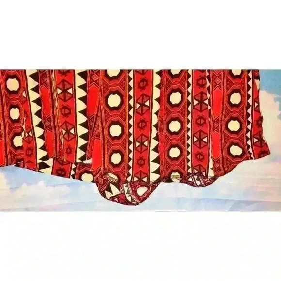 VINTAGE H&M Womans LIGHTWEIGHT Juniors Shorts Boho Gypsy Ethnic size 10 (Med) - Picture 3 of 4